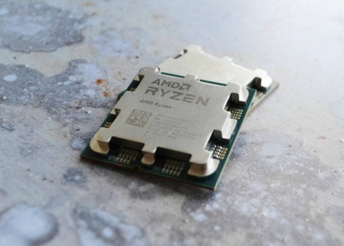 AMD Ryzen CPU. AMD Ryzen CPU.