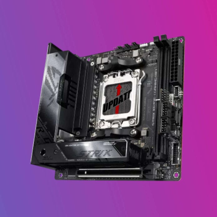 Asus AM5 motherboard.