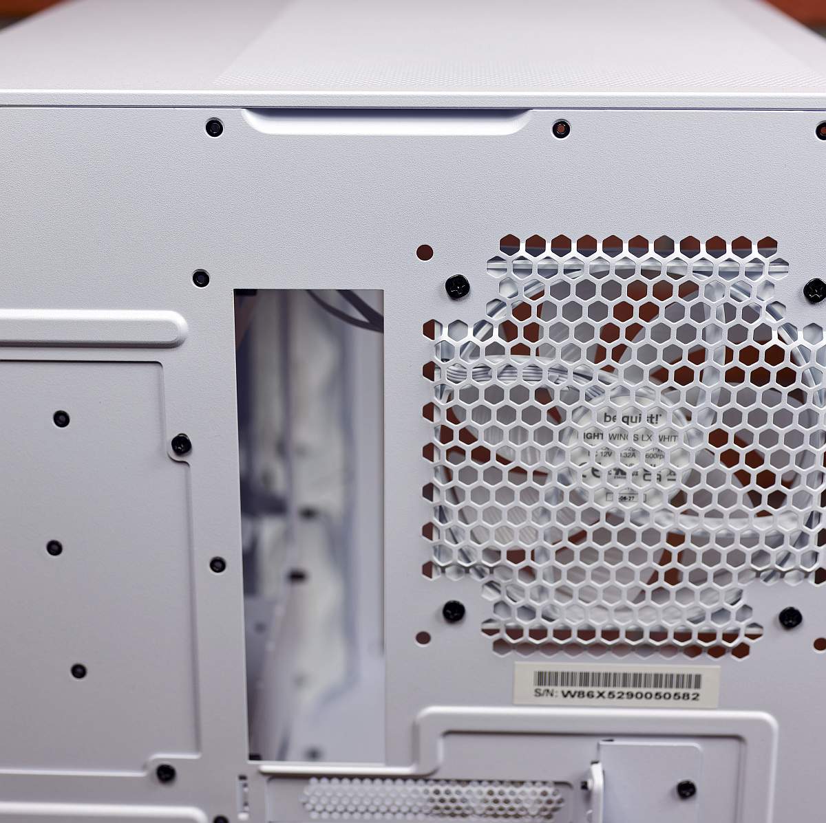 be quiet! Light_Base 500 LX Exterior, rear fan space