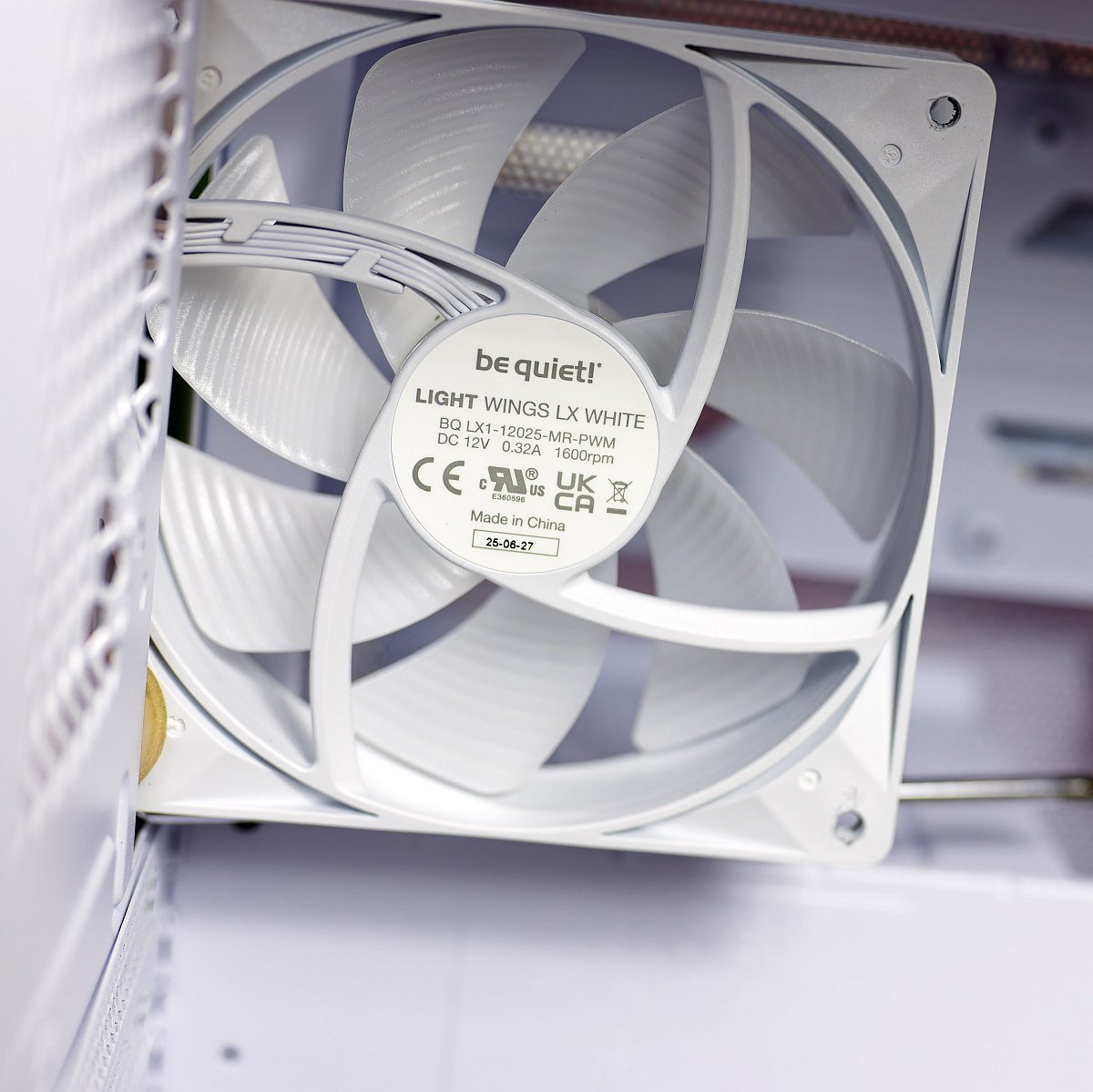 be quiet! Light_Base 500 LX Interior fan, Light Wings LX White
