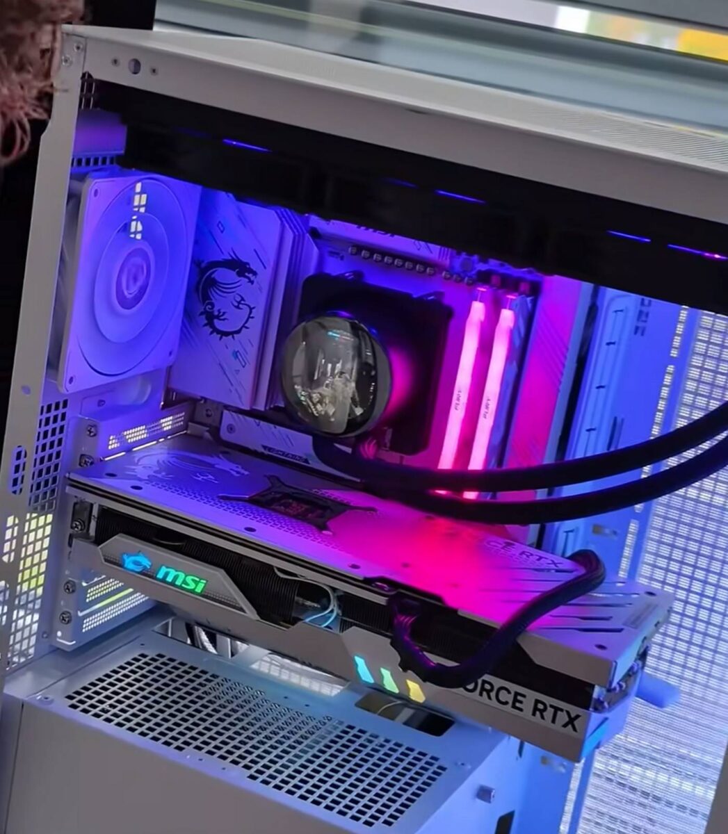 Battlefield 6 running on MSI Coreliquid P13 AIO.
