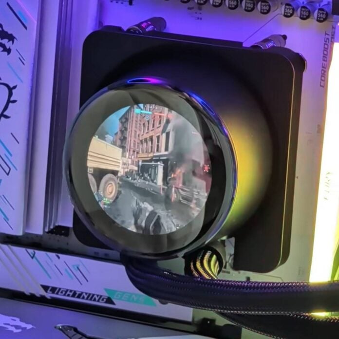 Battlefield 6 running on MSI Coreliquid P13 AIO liquid cooler.
