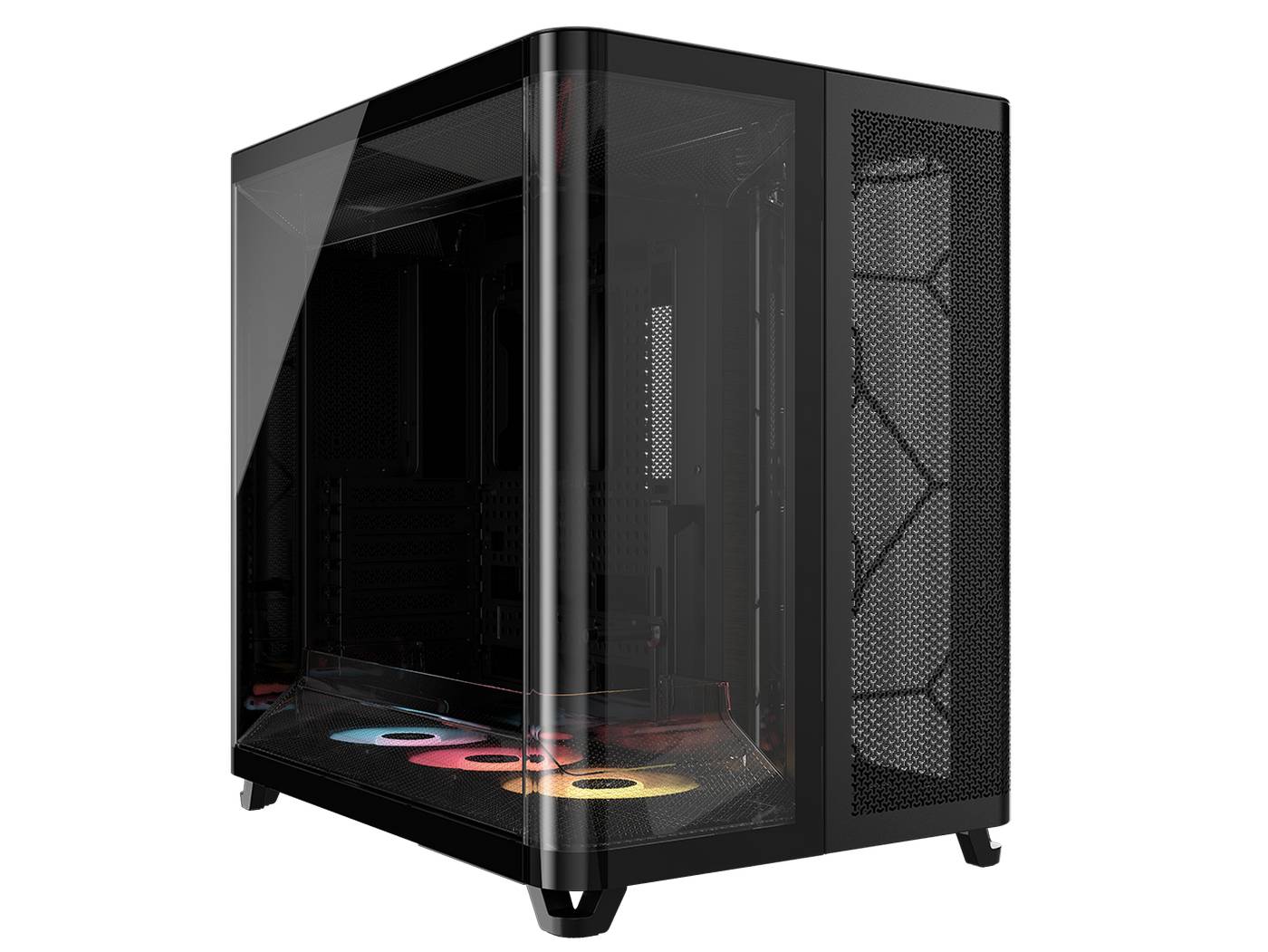 Corsair launches Air 5400 triple-chamber chassis with curved glass
