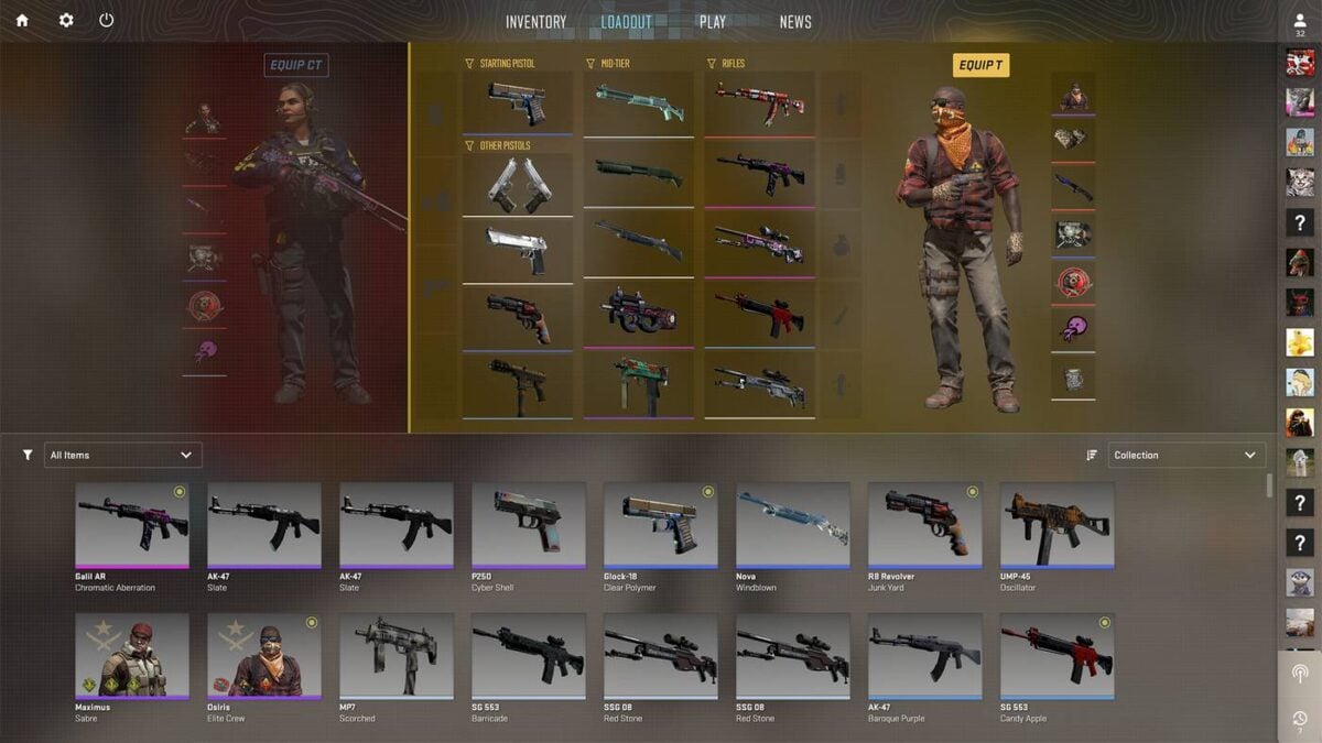 Counter-Strike 2 collection.
