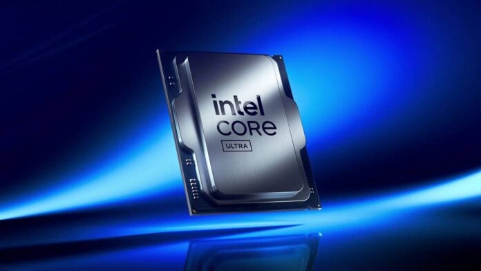 Intel Core Ultra desktop processor.