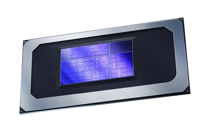 A picture of Intel Panther Lake die.