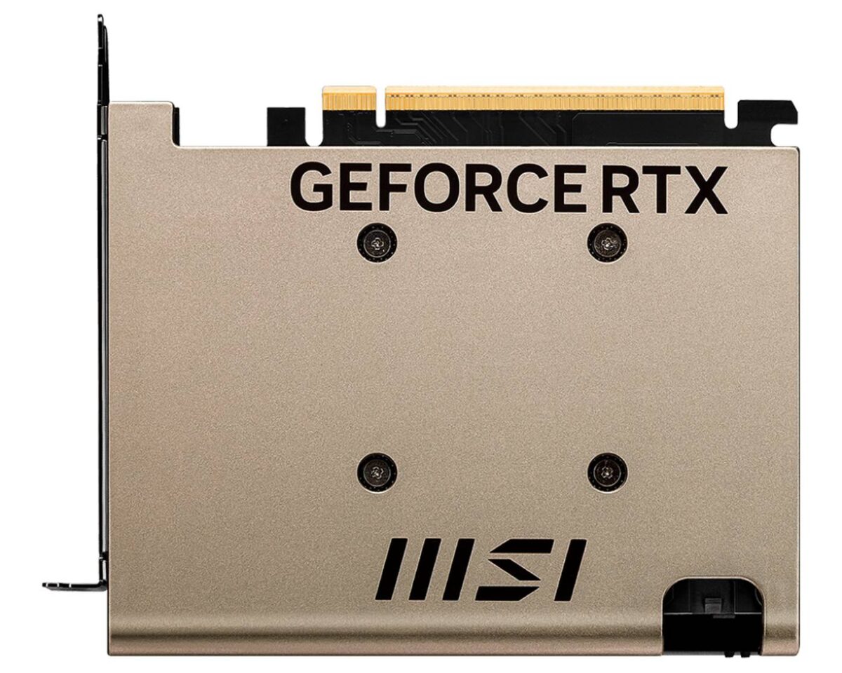 MSI GeForce RTX 5050 Inspire ITX - back.