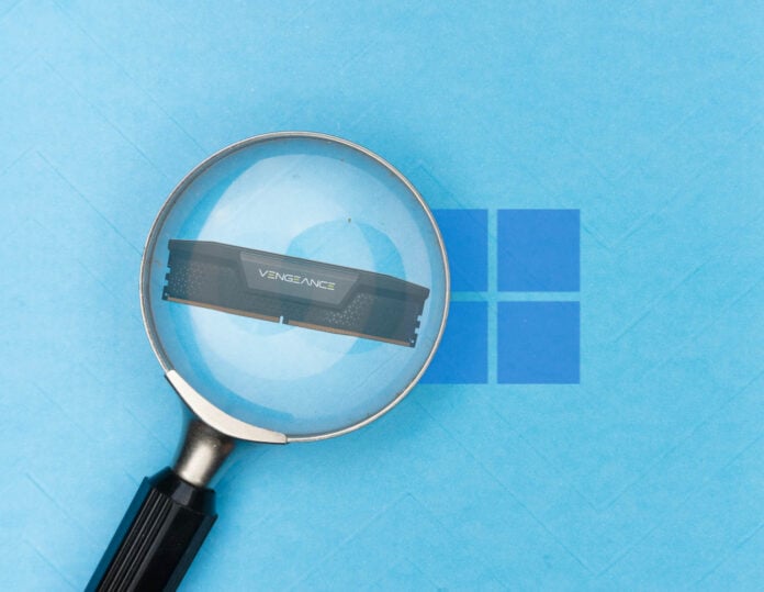 Microsoft Windows 11 RAM scan. Microsoft Windows 11 RAM scan.