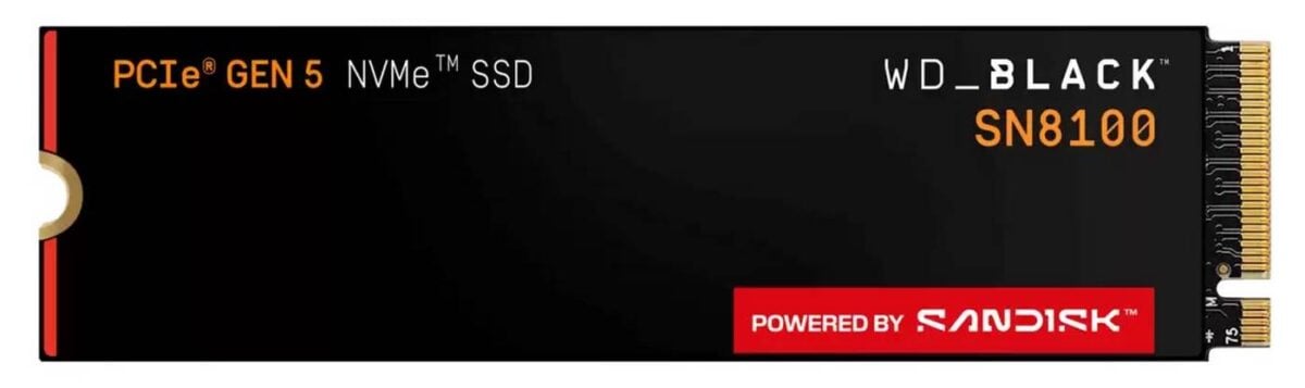 Western Digital WD_Black SN8100 8TB Gen 5 SSD.