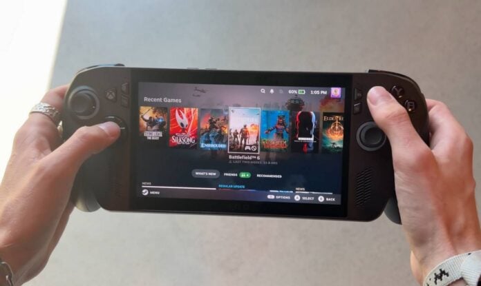 Xbox Ally handheld.