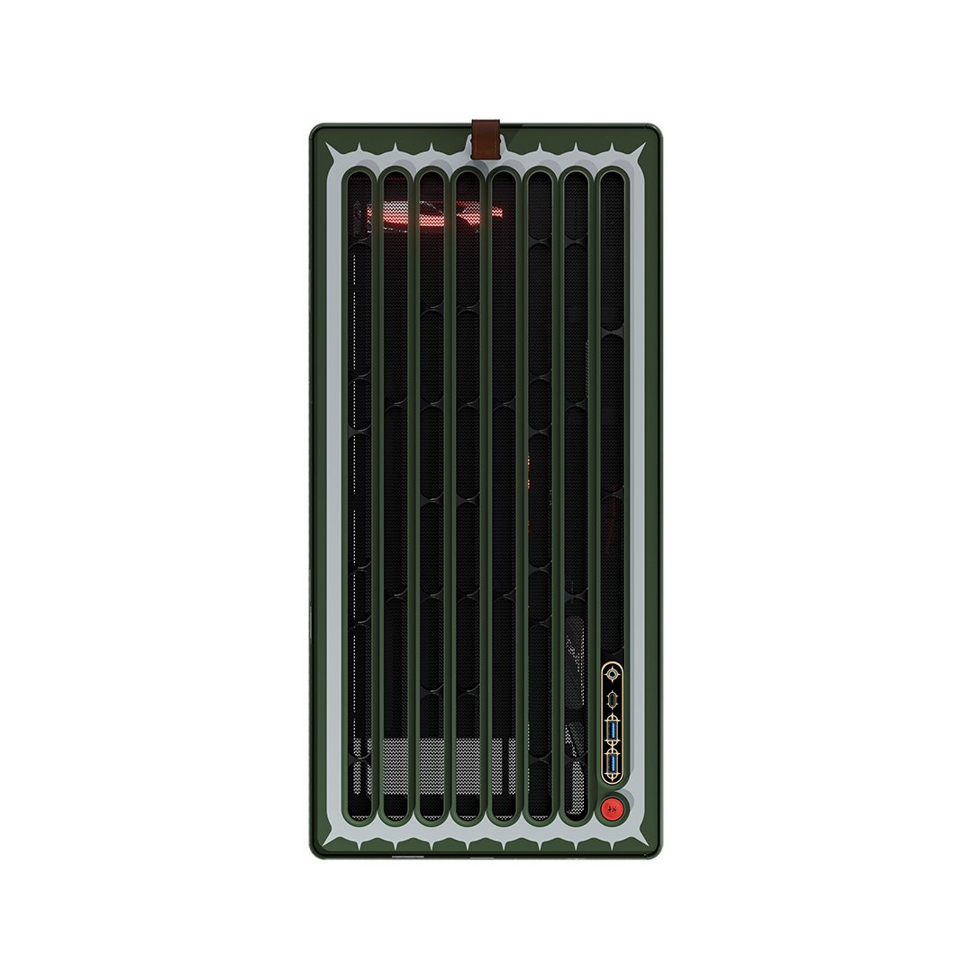 Top Panel of Maingear Limited Edition Doom PC.