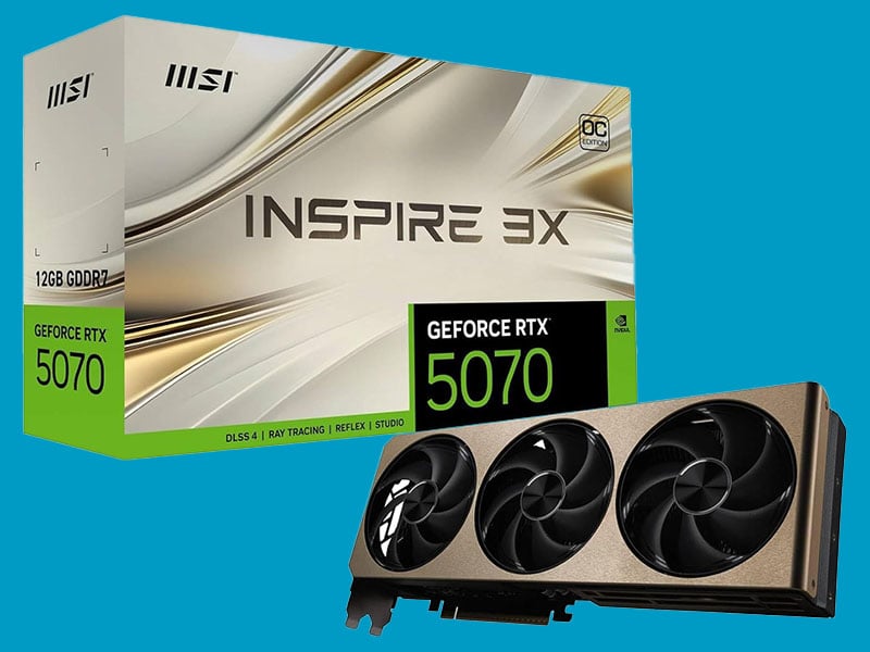 MSI GeForce RTX 5070 Inspire 3X OC
