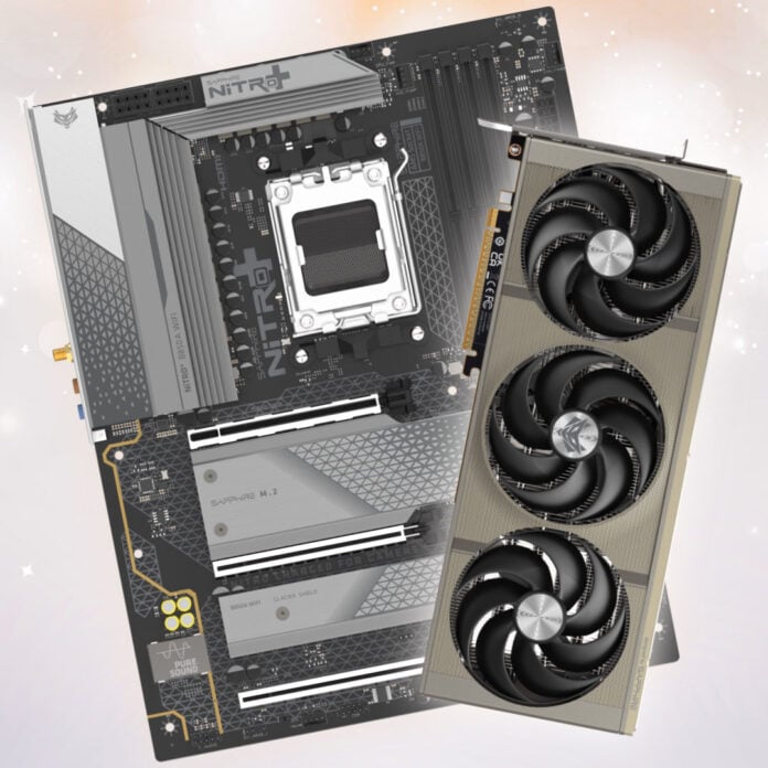 Win a Sapphire Nitro+ B580A motherboard and RX 9070 XT graphics card bundle