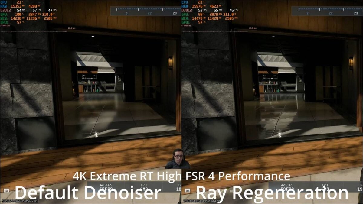 AMD Redstone Ray Regeneration in Black Ops 7.