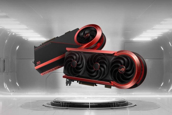 Asus ROG Matrix Platinum GeForce RTX 5090.