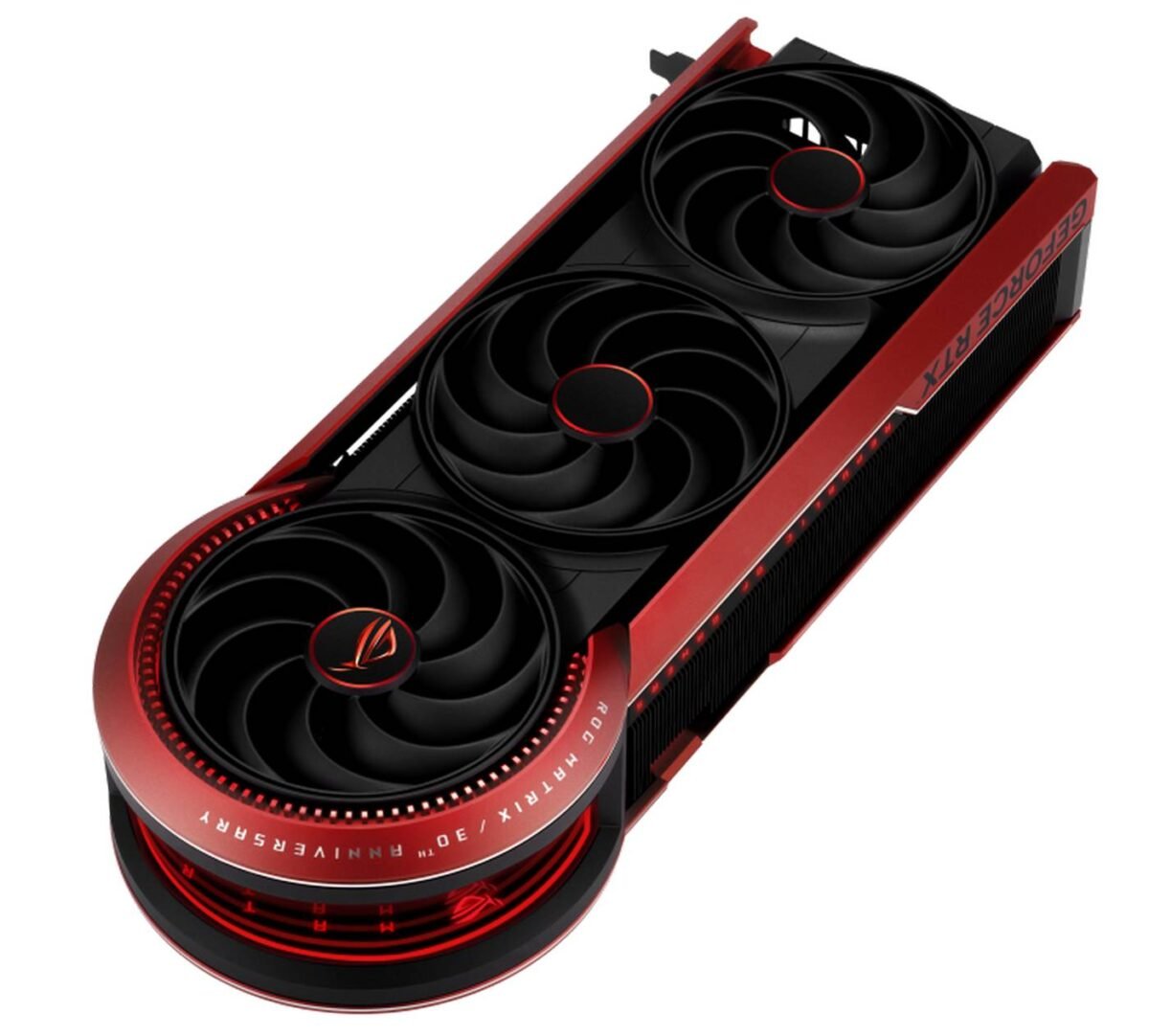 Asus ROG Matrix Platinum GeForce RTX 5090 - side.