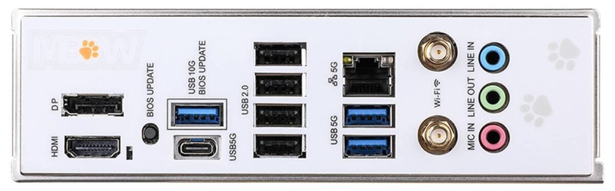 Colorful B850M-MEOW WiFi7 V14 - IO.