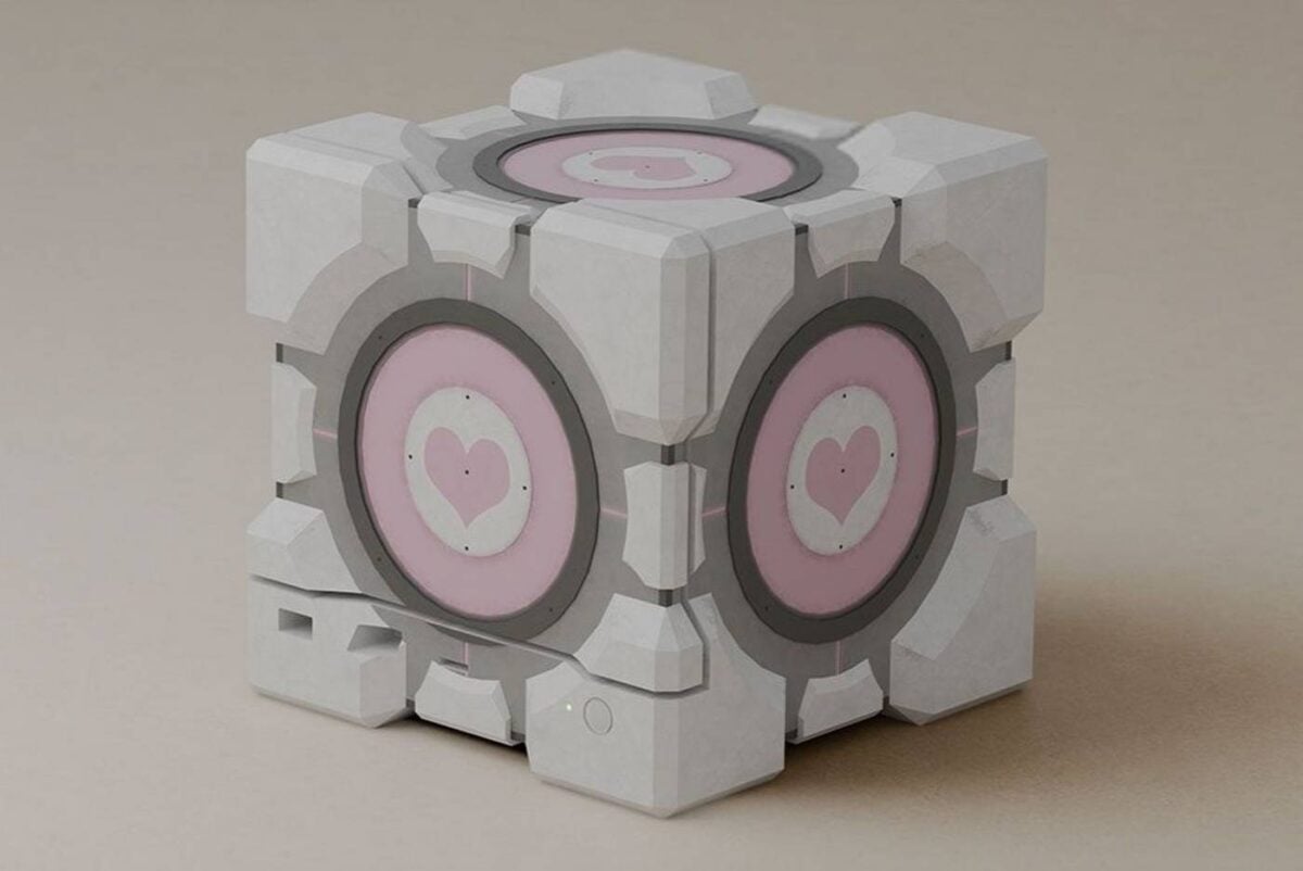 Dbrand Steam Machine companion cube.