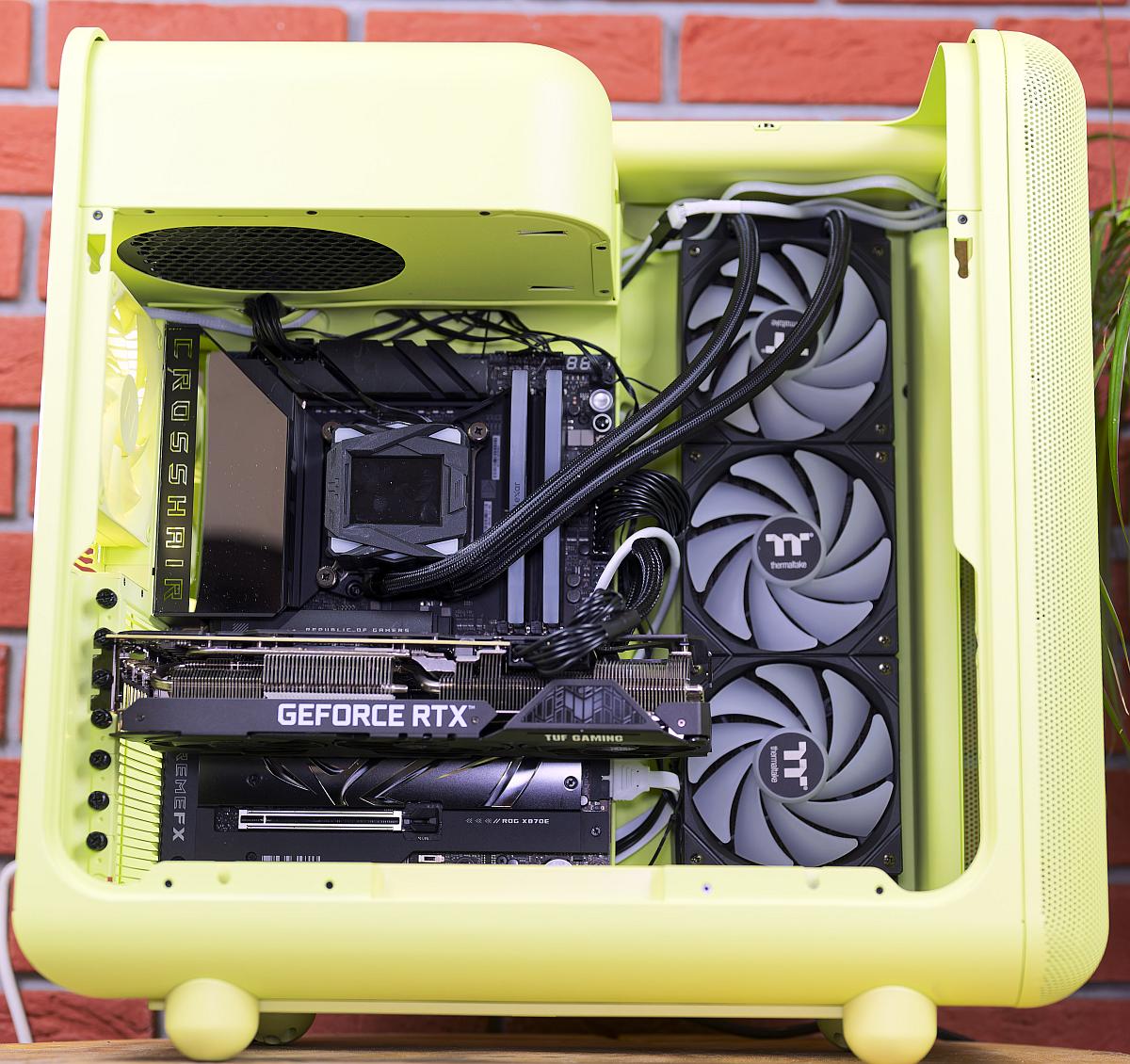 Hyte X50 build, not powered on