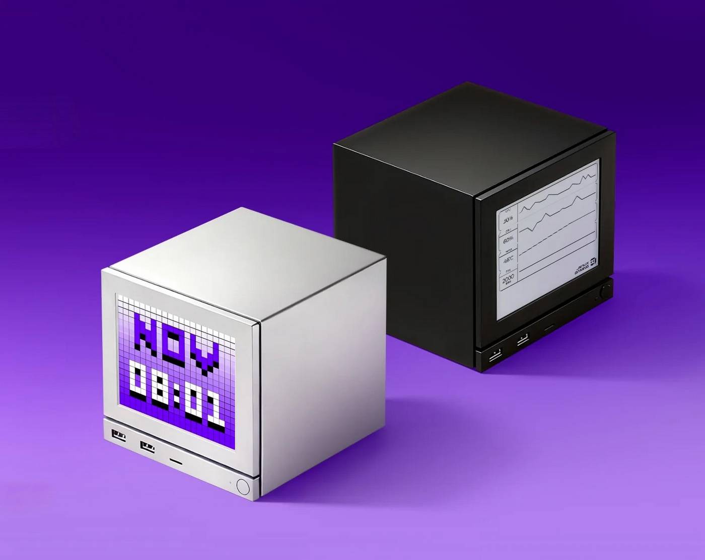 You will soon be able to get the E-Ink Steam Machine face plate