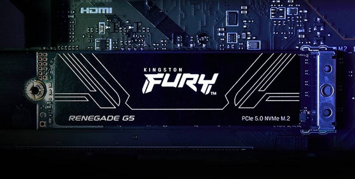Kingston Fury Renegade G5 SSD.