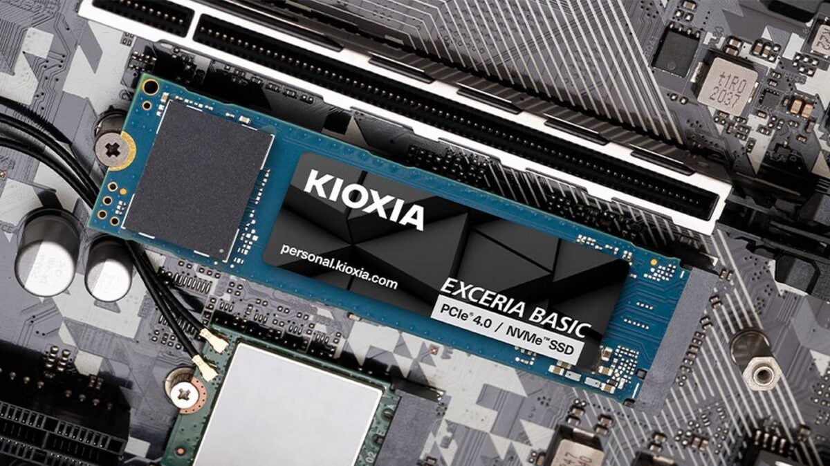 Kioxia Exceria Basic SF10 M.2 SSD.