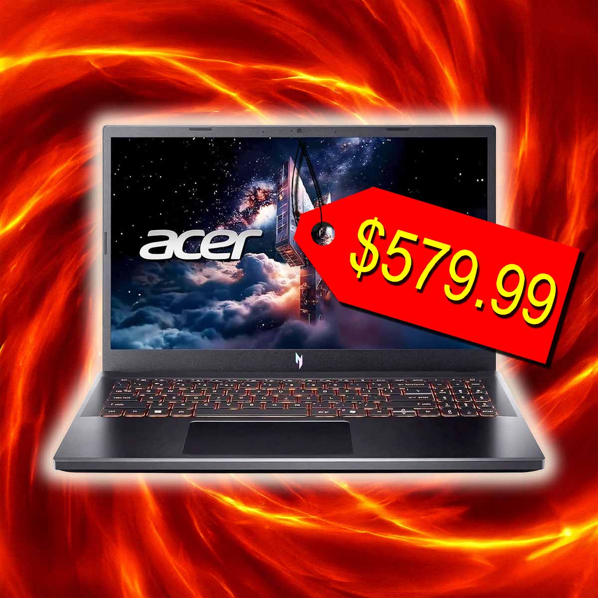 This Acer gaming laptop costs just $579.99 for Black Friday, includes Nvidia GeForce RTX GPU