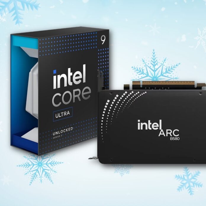 Intel Core Ultra 9 285K and Intel Arc B580