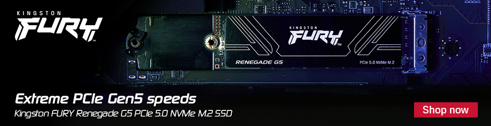Kingston Fury - Extreme PCIe Gen5 speeds