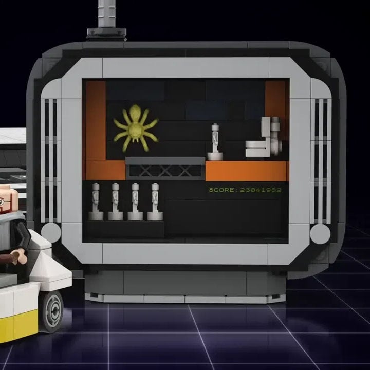 Lego ZX Spectrum TV set