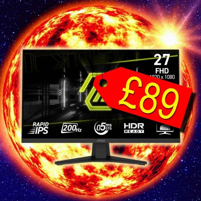 MSI MAG 274F gaming monitor deal
