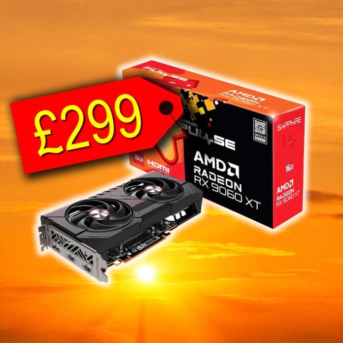 Sapphire AMD Radeon RX 9060 XT Black Friday deal