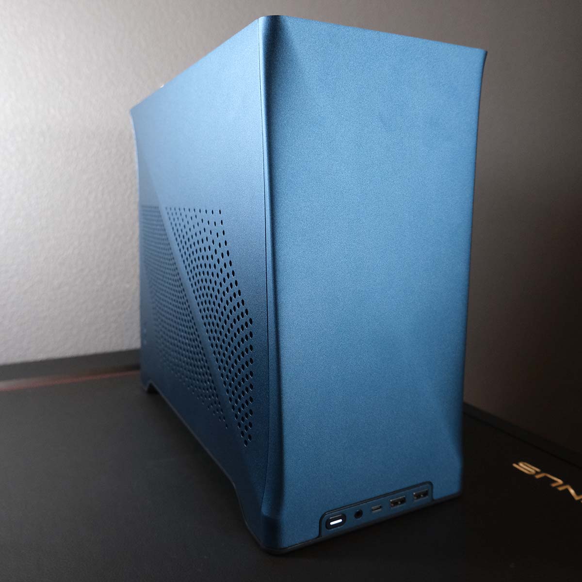 Fractal Design Era 2 system powered on.