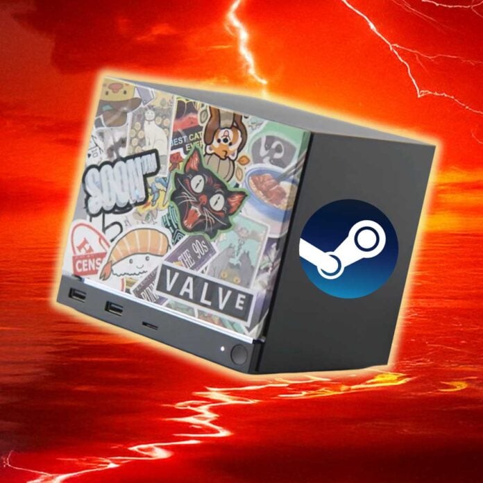 Steam Machine with custom front panel