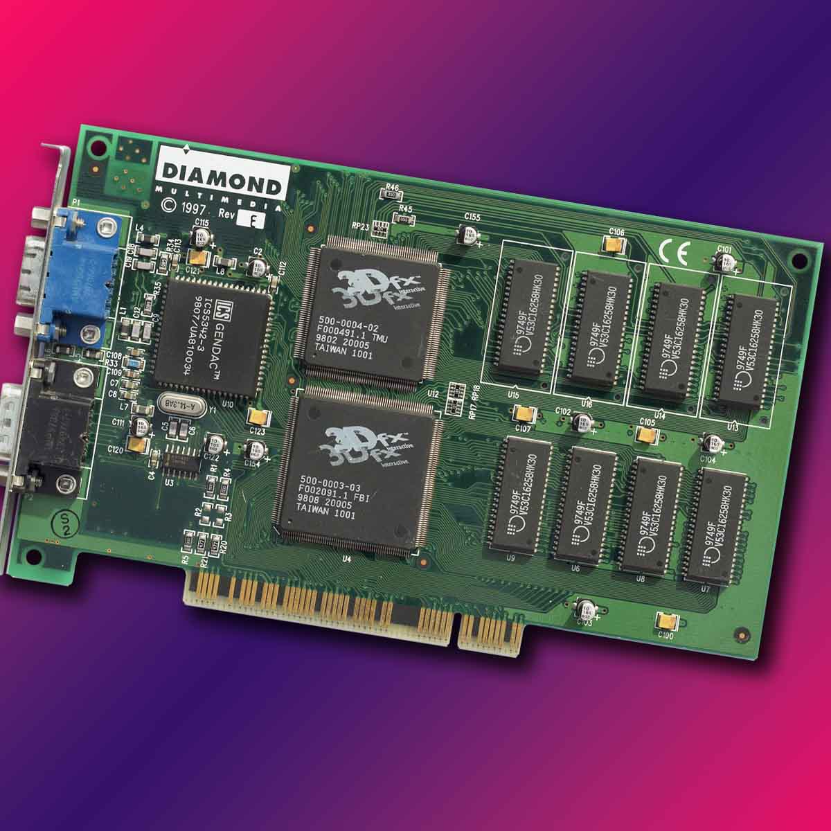 Top 10 best GPUs ever: Diamond Monster 3dfx Voodoo