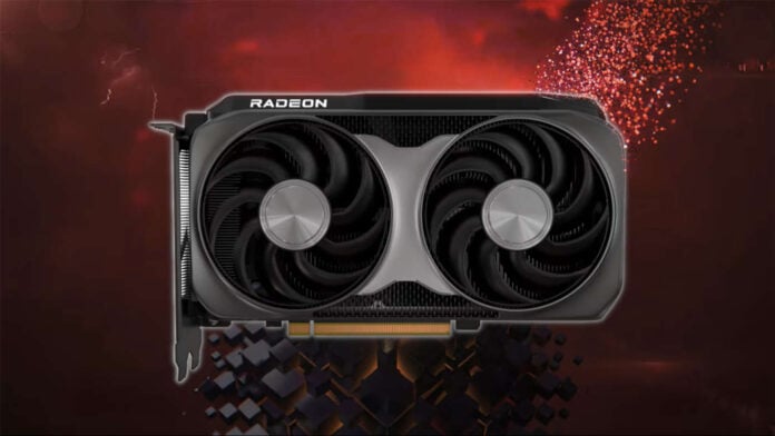 AMD Radeon RX 9060 XT graphics card.
