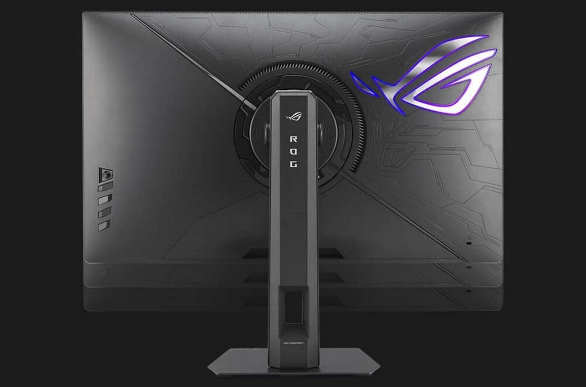 Asus ROG Strix 5K XG27JCG - back.