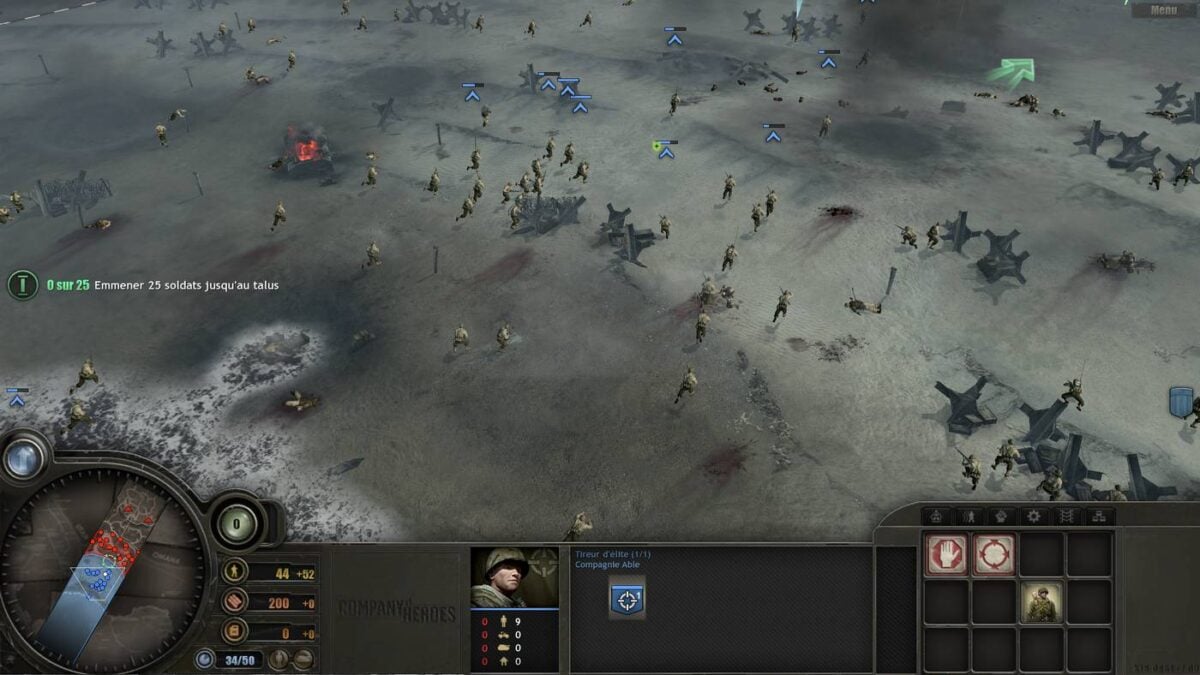 Company of Heroes - gameplay.
