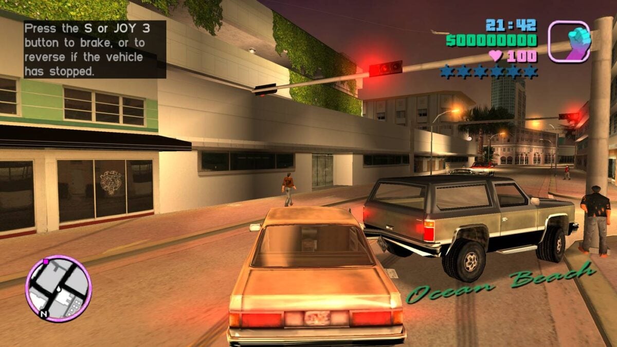 GTA Vice City - accident.