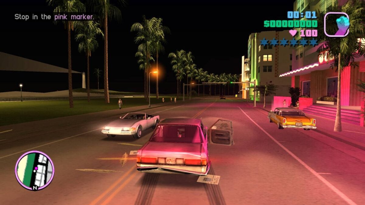 GTA Vice City - in city.