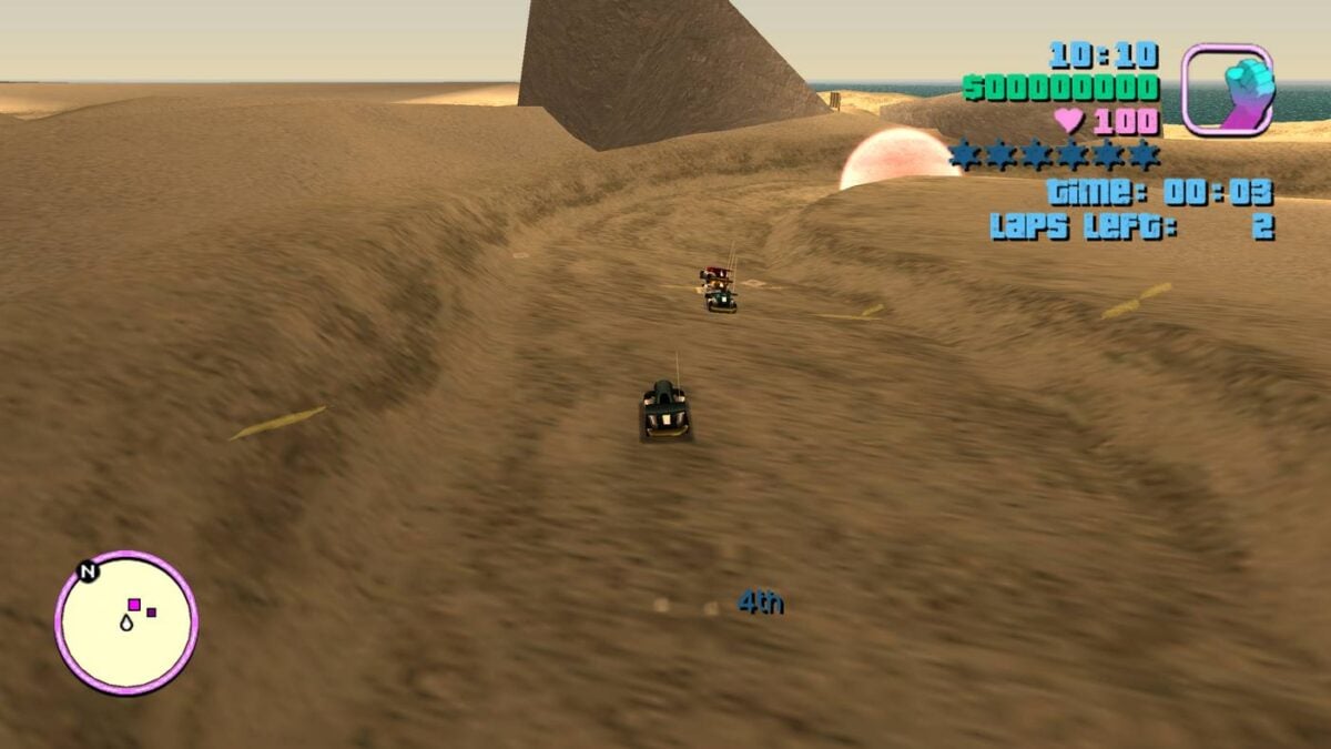 GTA Vice City - toy race.