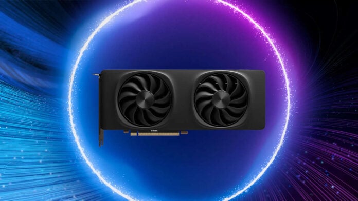 Intel Arc Battlemage graphics card.