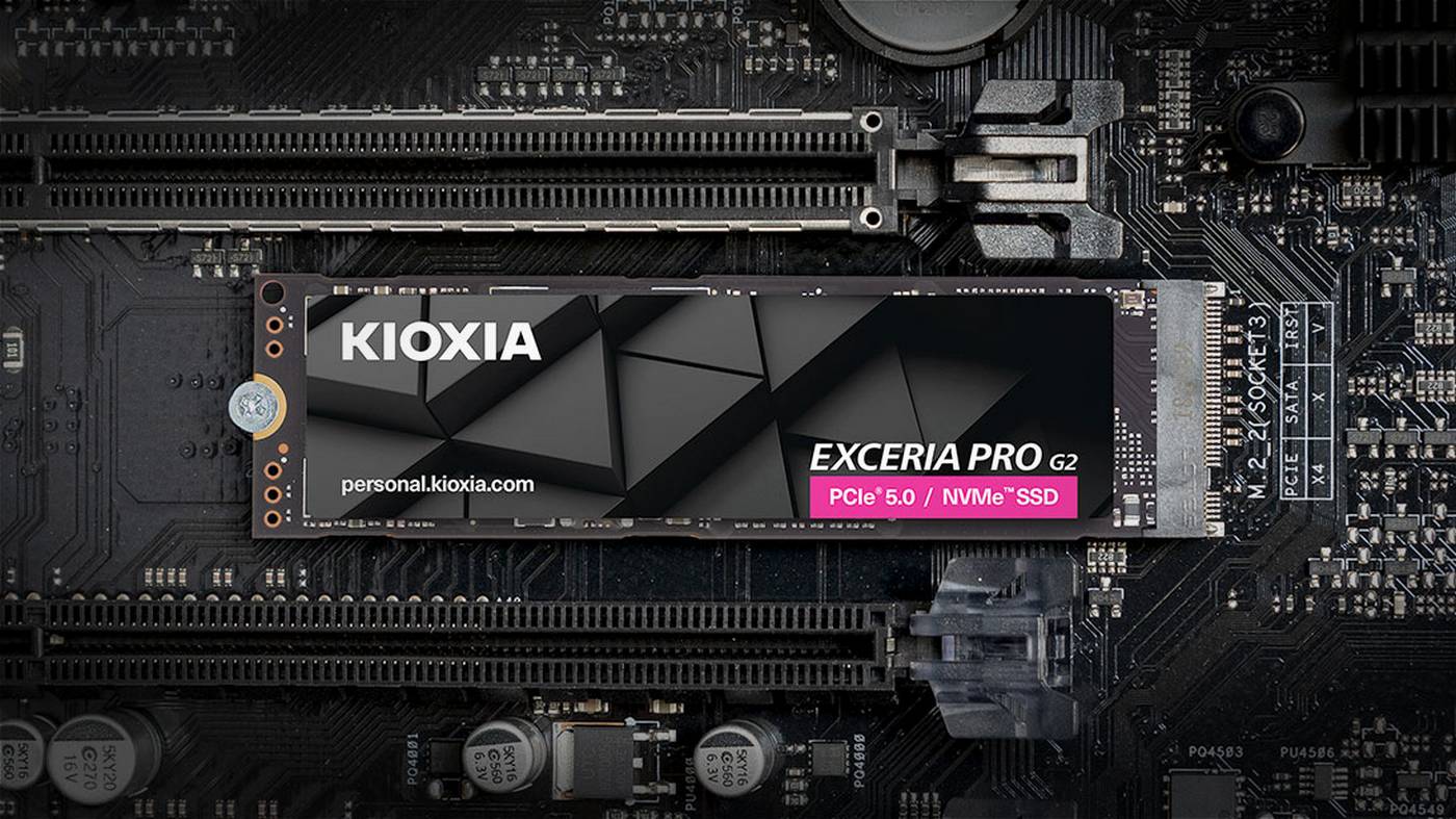 Kioxia unleashing Exceria Pro G2 Gen 5 SSD lineup boasting up to