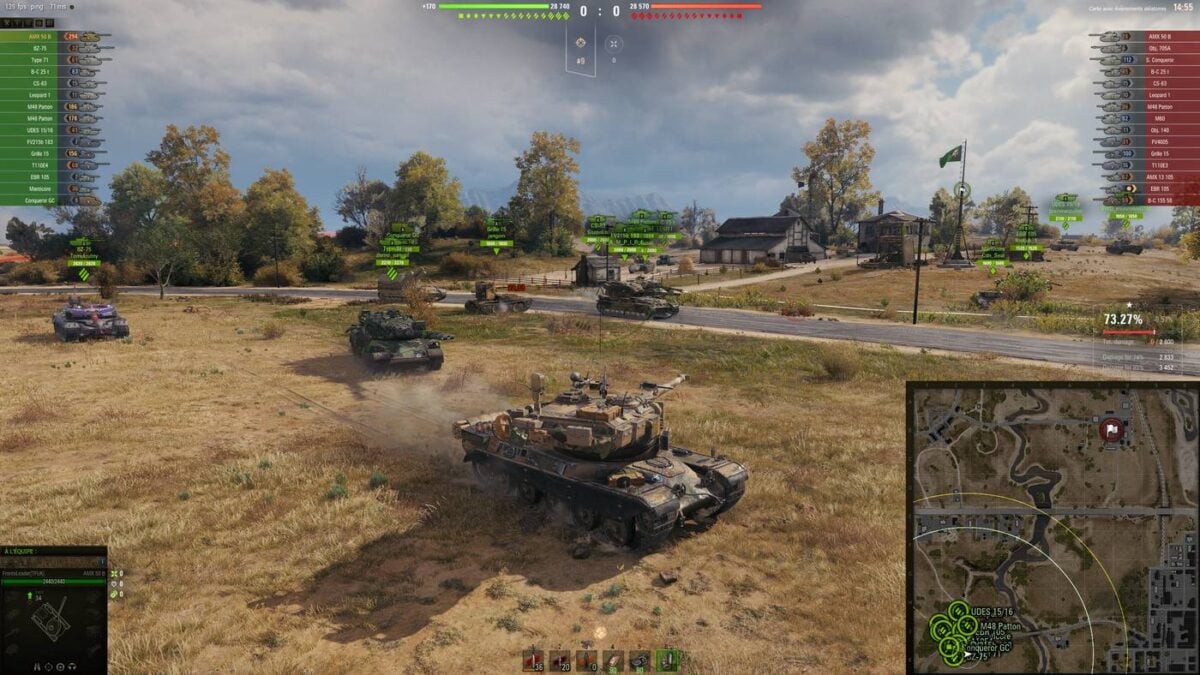 World of Tanks - ingame.