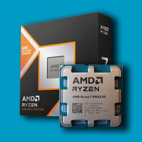 AMD Ryzen 7 9800X3D Widget