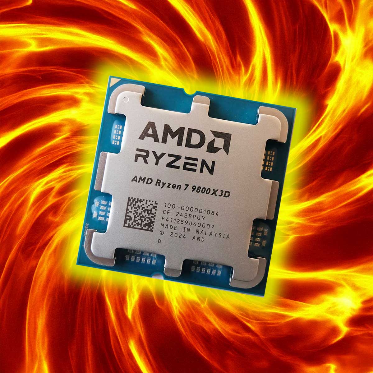 AMD Ryzen 7 9850X3D just appeared in a BIOS screenshot, appears to