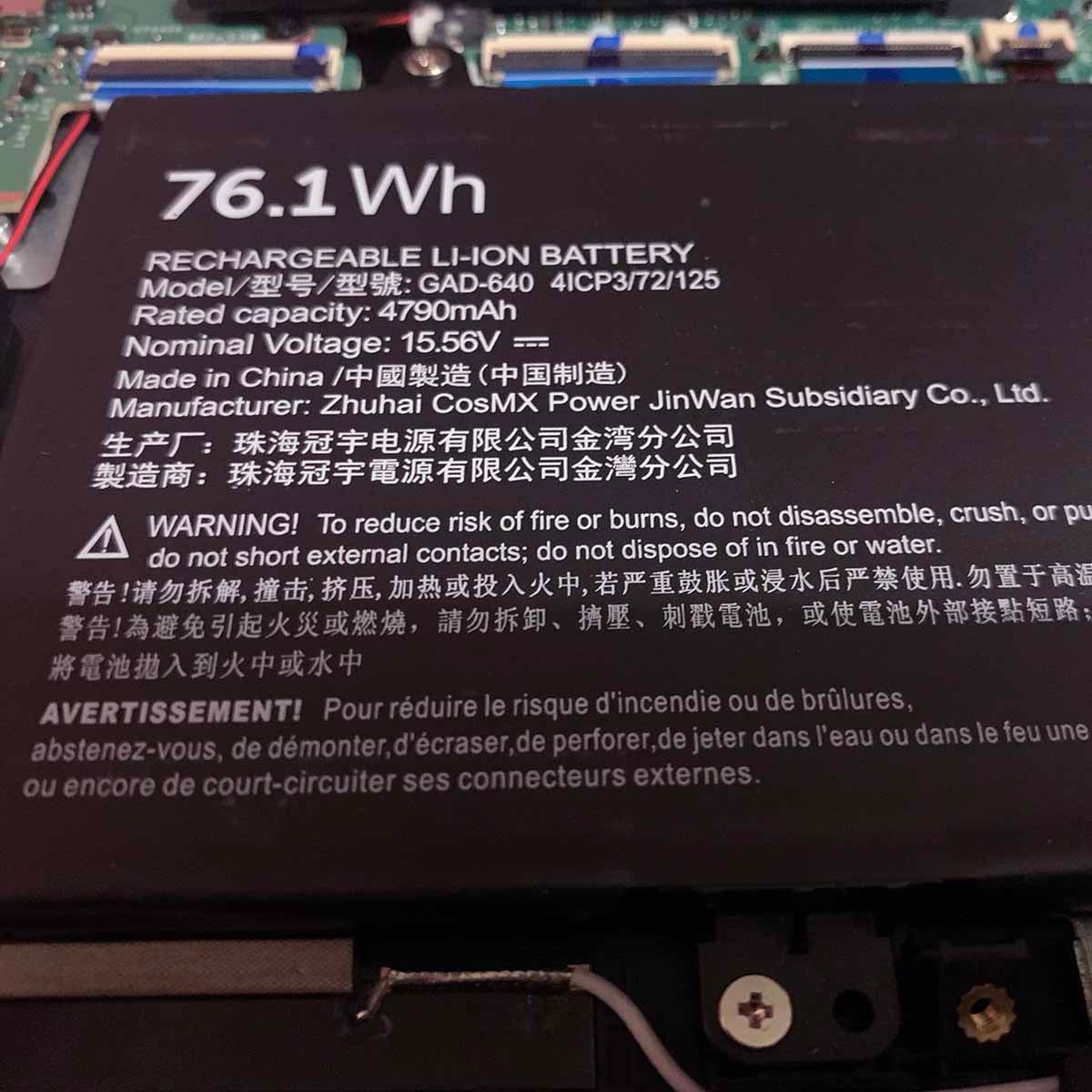 Gigabyte Gaming A16 Pro review: Battery