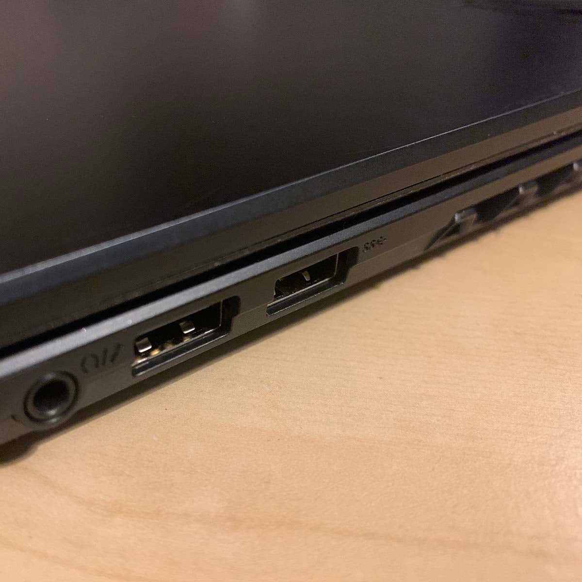 Gigabyte Gaming A16 Pro review: Right hand ports