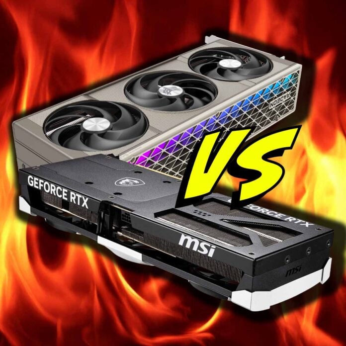 MSI Ventus 3X Nvidia GeForce RTX 5070 Ti vs Sapphire Nitro+ AMD Radeon RX 9070 XT