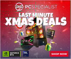 PCSpecialist Last Minute Xmas Deals